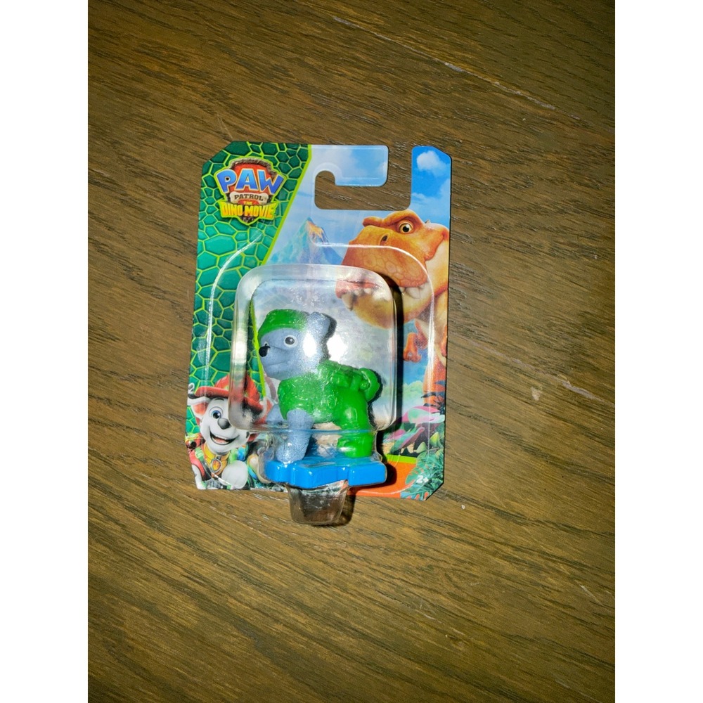 PAW Patrol The Dino Movie Rocky Mini Figure Spin Master Toy Nickelodeon